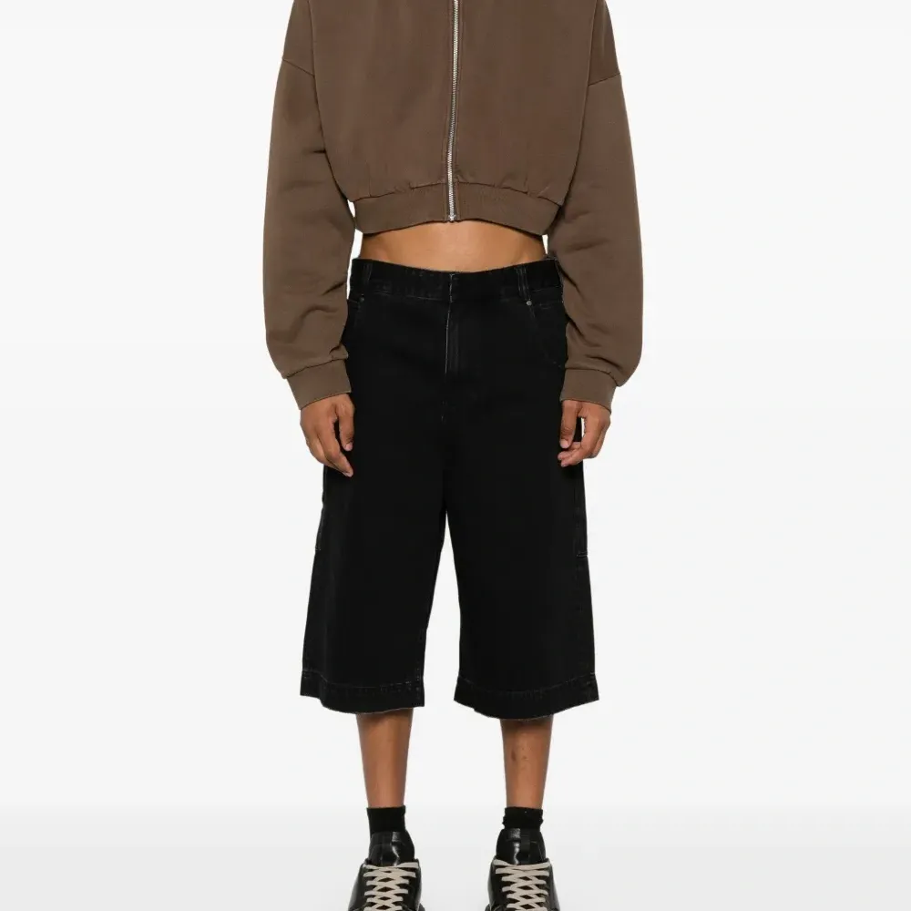 укороченное худи