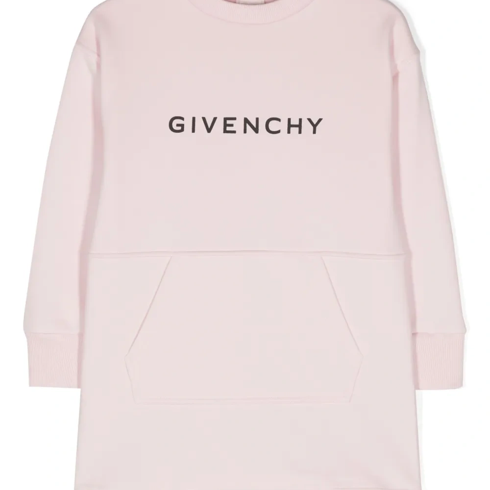 Платье из джерси с логотипом