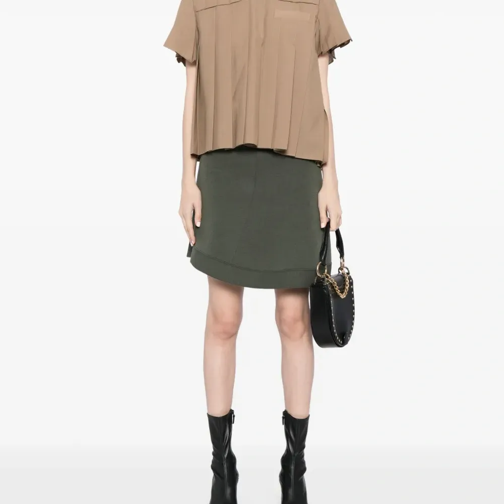 Мини-юбка Sponge Sweat асимметричного кроя