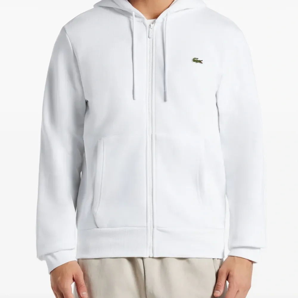 Толстовка на молнии с нашивкой-логотипом