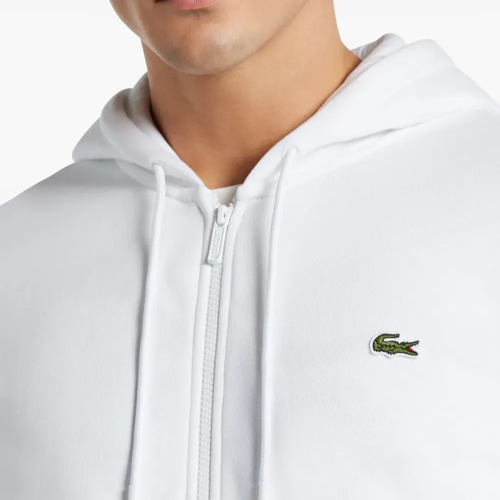 Толстовка на молнии с нашивкой-логотипом