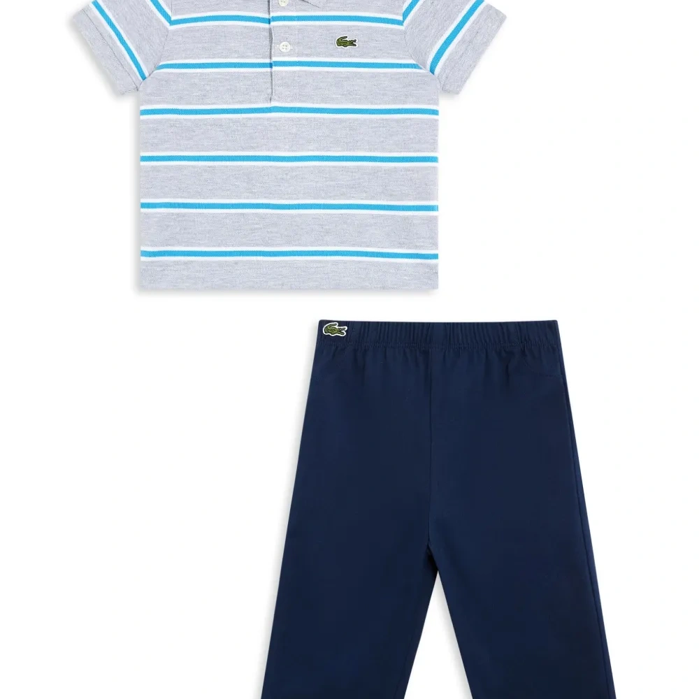 Комплект из топа и брюк с логотипом Комплект из топа и брюк с логотипом