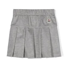 Юбка из джерси со складками