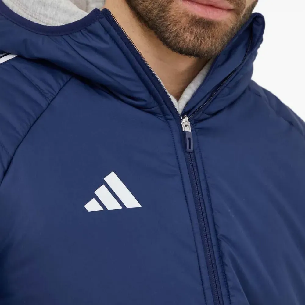 Стеганая куртка с тремя полосками