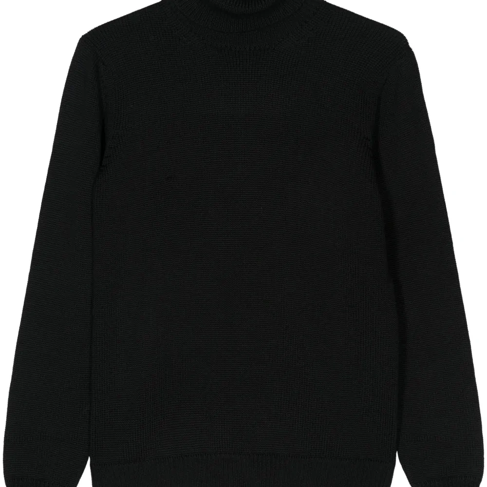 Джемпер из шерсти мериноса с высоким воротником