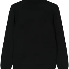 Джемпер из шерсти мериноса с высоким воротником