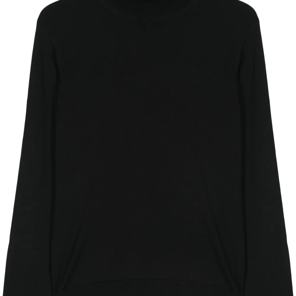 Джемпер из шерсти мериноса с высоким воротником