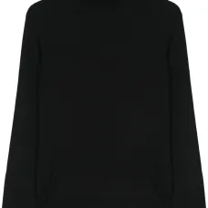 Джемпер из шерсти мериноса с высоким воротником