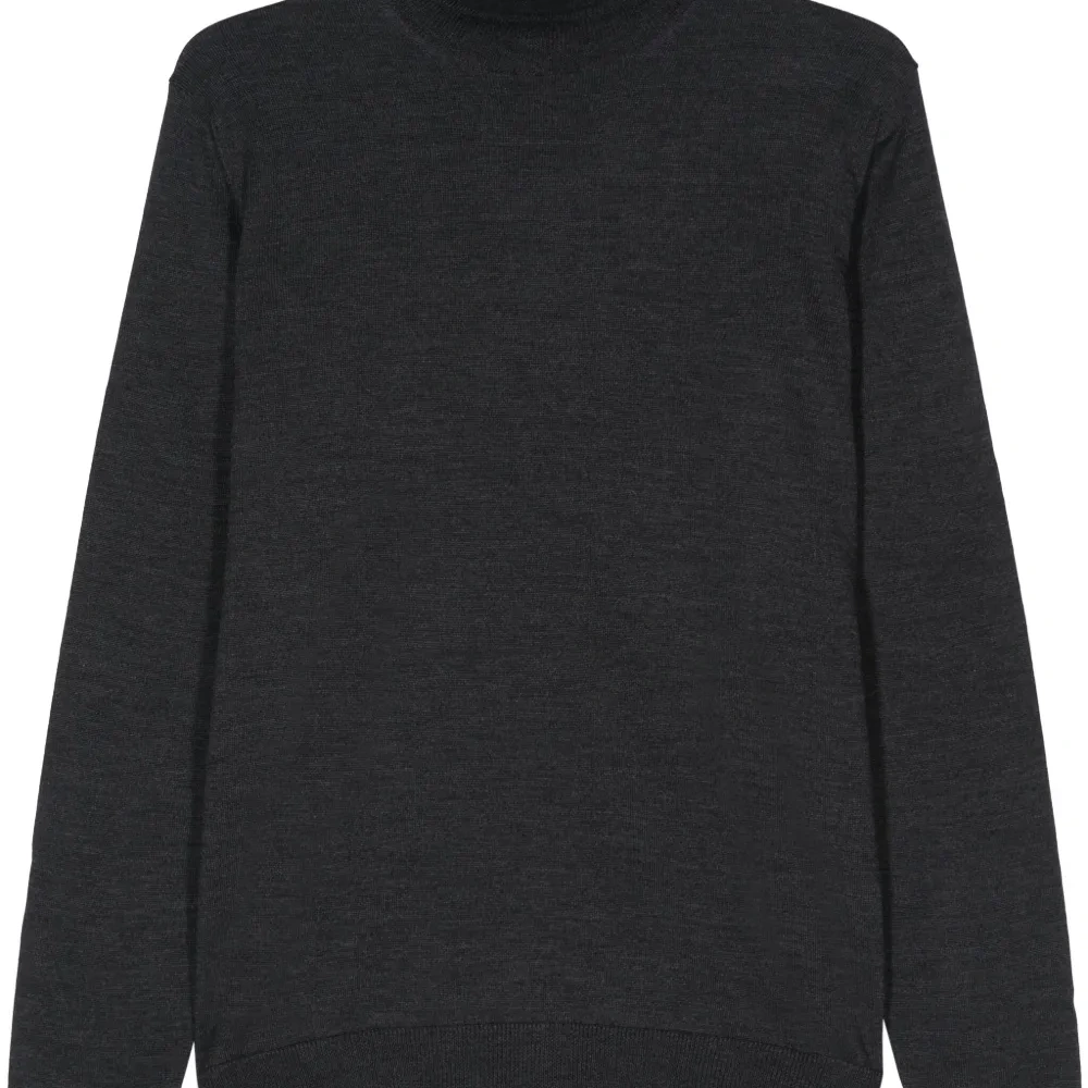 Джемпер из шерсти мериноса с высоким воротником