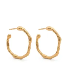 Скульптурные серьги-кольца