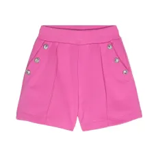 Шорты с тиснеными пуговицами