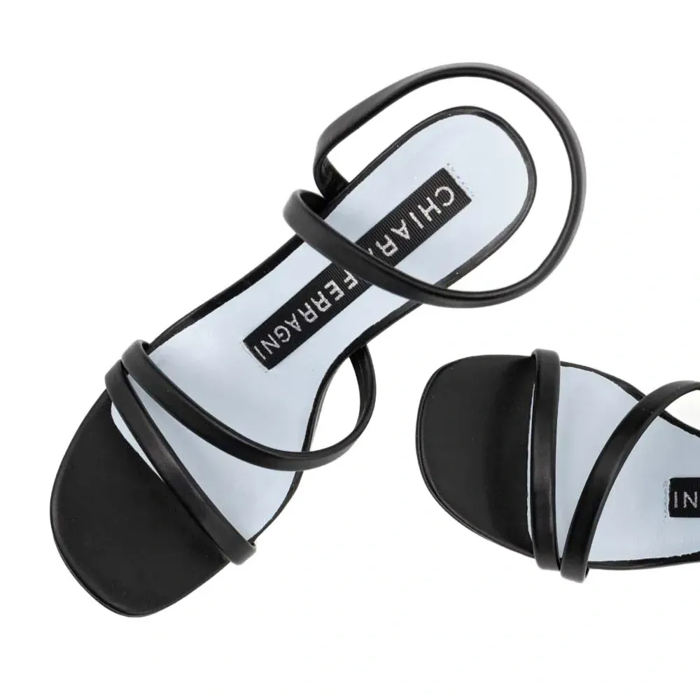 Босоножки Slim Andromeda с геометрическим каблуком Босоножки Slim Andromeda с геометрическим каблуком