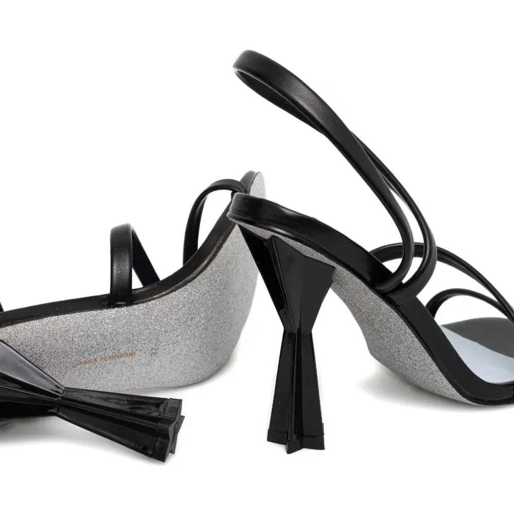 Босоножки Slim Andromeda с геометрическим каблуком Босоножки Slim Andromeda с геометрическим каблуком