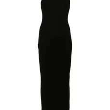 Платье в рубчик