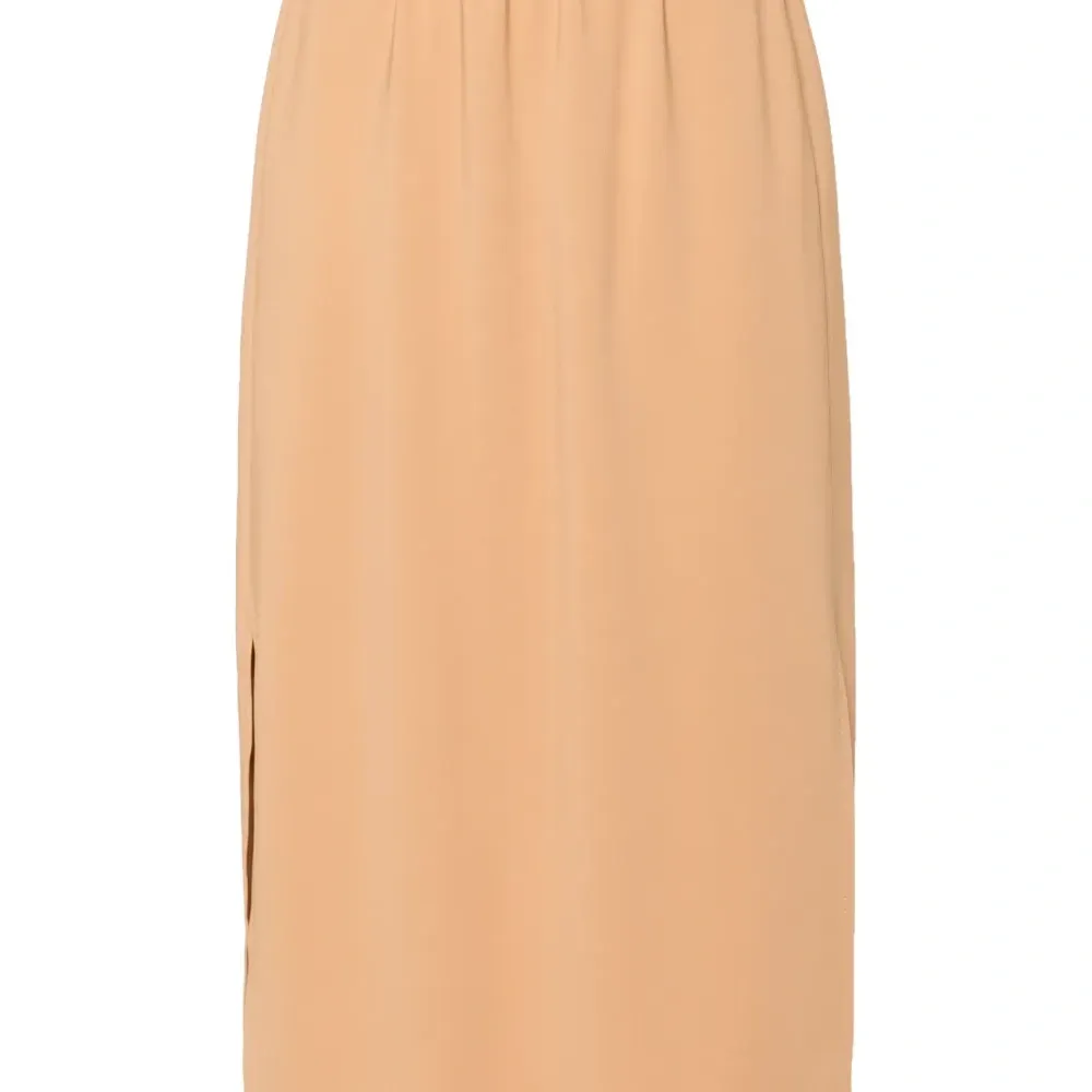 Креповая юбка миди