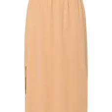 Креповая юбка миди