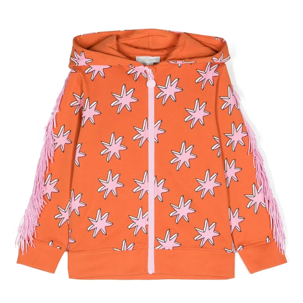 Худи на молнии с принтом