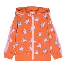 Худи на молнии с принтом