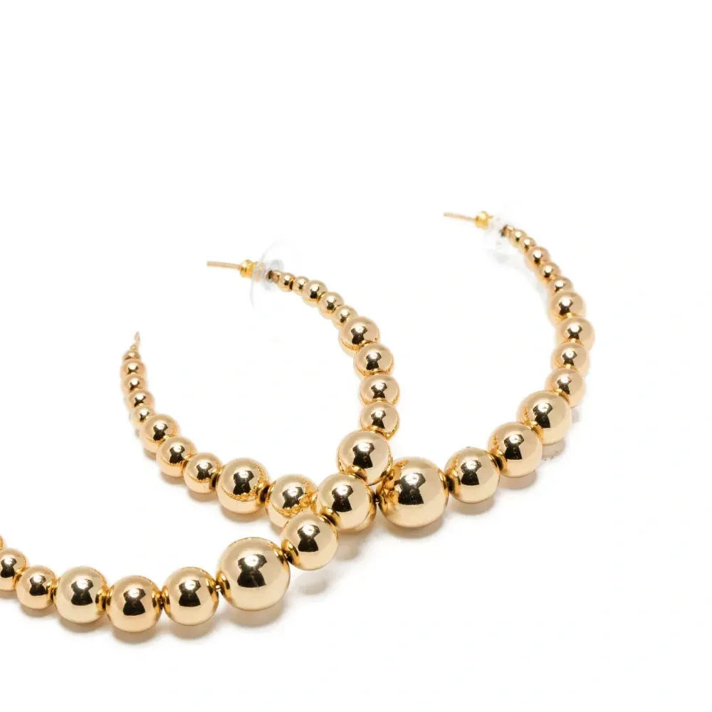 Большие серьги-кольца