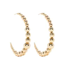 Большие серьги-кольца Большие серьги-кольца