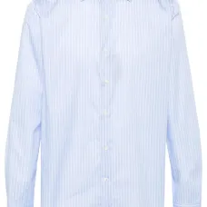 Рубашка в тонкую полоску