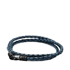 Кожаный браслет в несколько оборотов