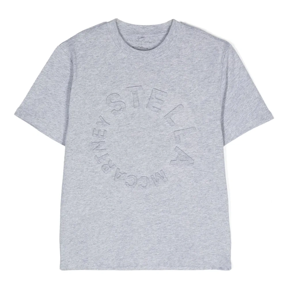 Футболка из джерси с тисненым логотипом