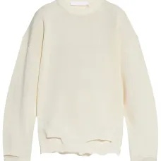 Свитер с эффектом потертости Свитер с эффектом потертости