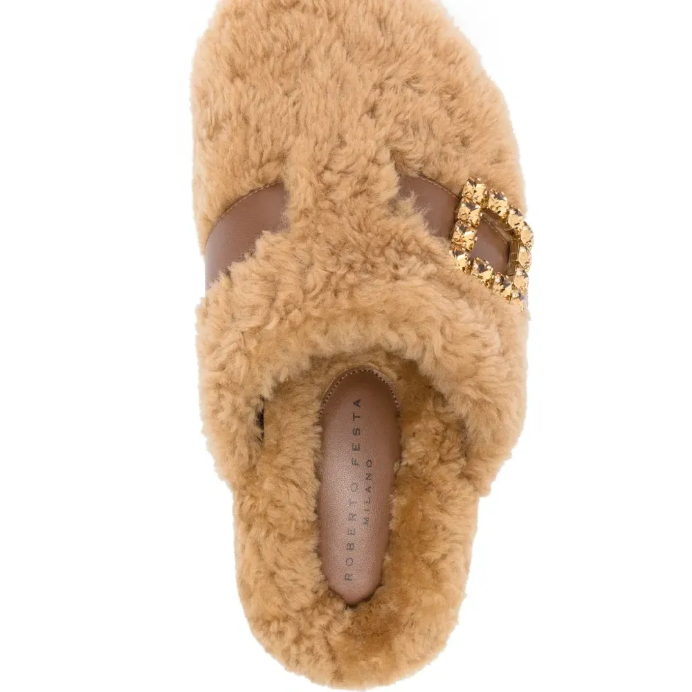 Слиперы Marcus из овчины