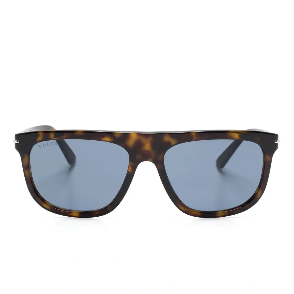 Солнцезащитные очки в оправе трапециевидной формы