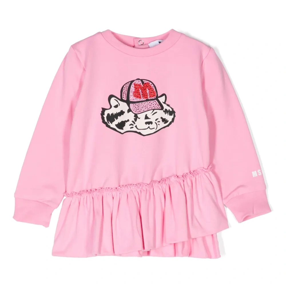 Платье с логотипом