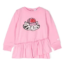 Платье с логотипом