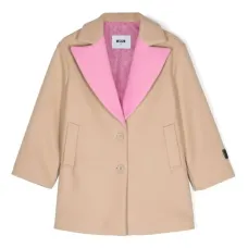 Пальто в стиле колор-блок