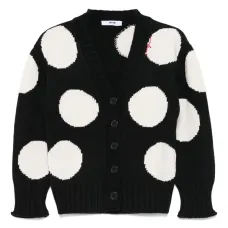 Кардиган в горох