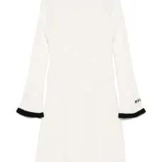 Платье в рубчик