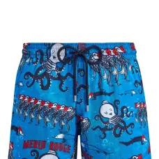 Плавки-шорты с принтом