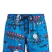 Плавки-шорты с принтом
