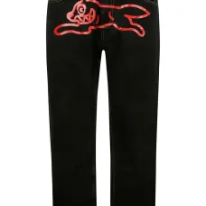 Джинсы с принтом Running Dog