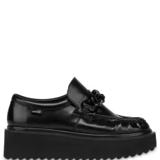 Лоферы на платформе с цепочкой