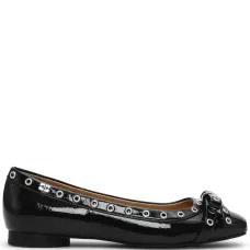 Балетки с люверсами