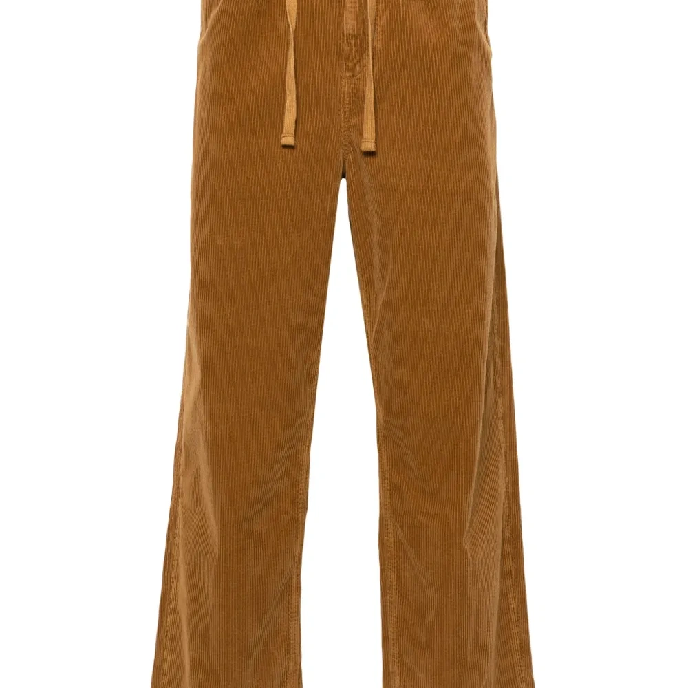 Вельветовые брюки прямого кроя