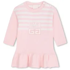 Трикотажное платье с вышитым логотипом