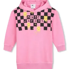 Платье-худи в клетку