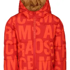 пуховик с логотипом