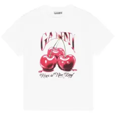 Футболка с графичным принтом и логотипом