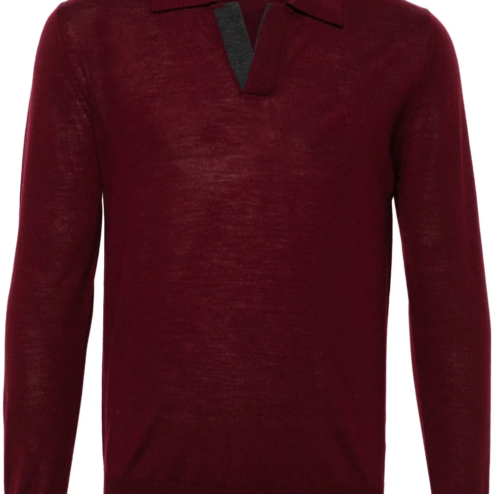 Шерстяная рубашка поло