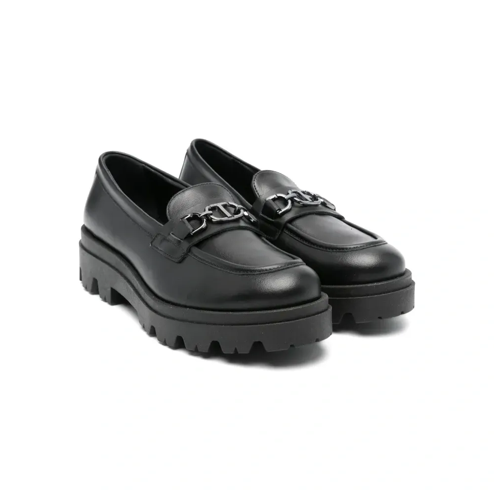 Лоферы с логотипом