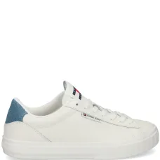 Кроссовки с отделкой из денима