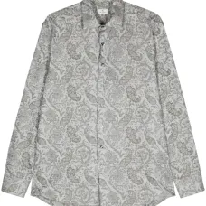 Рубашка с узором пейсли