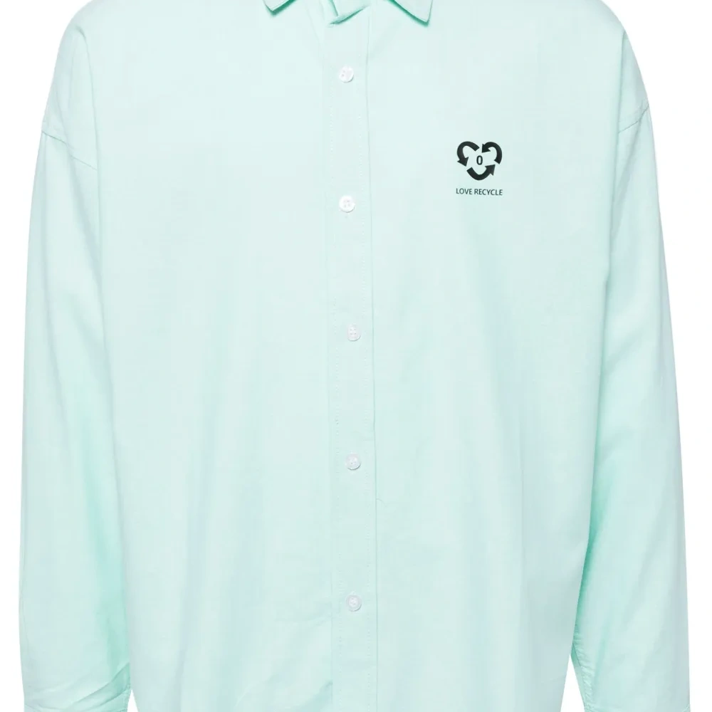 Рубашка Recycle с логотипом